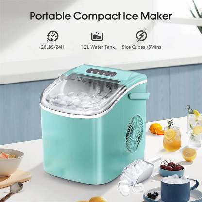 Protable Ice Maker Machine with Handle