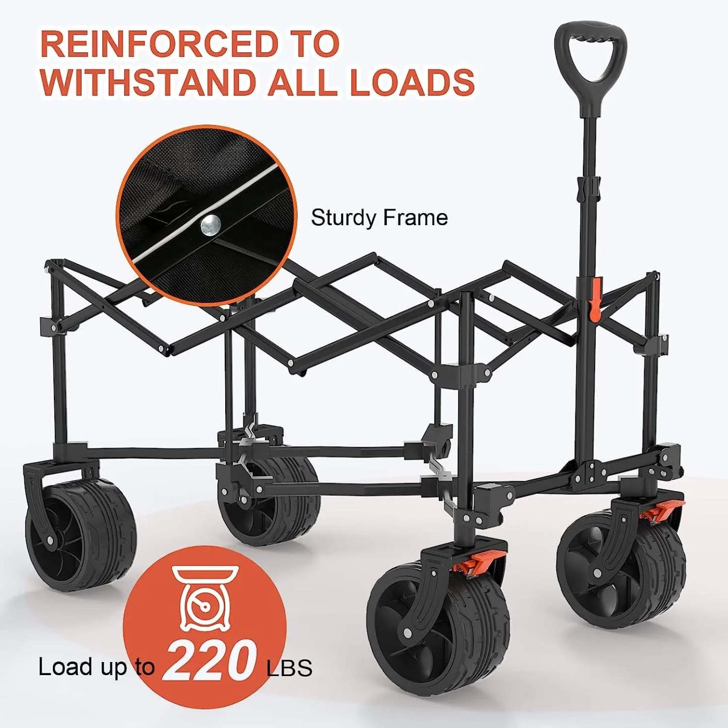 Navthtatiee Collapsible Folding Wagon