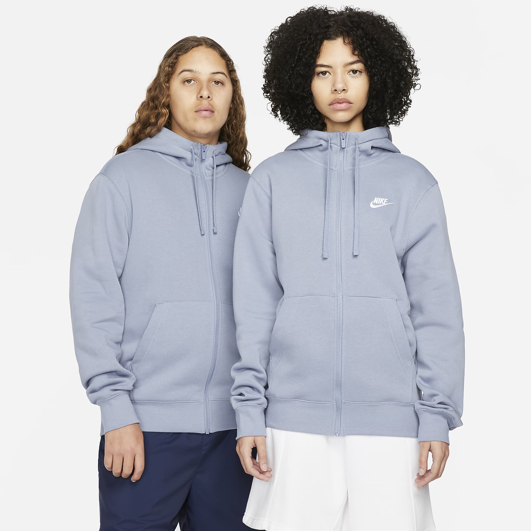 Sportswear Club Fleece - Men's Full-Zip Hoodie