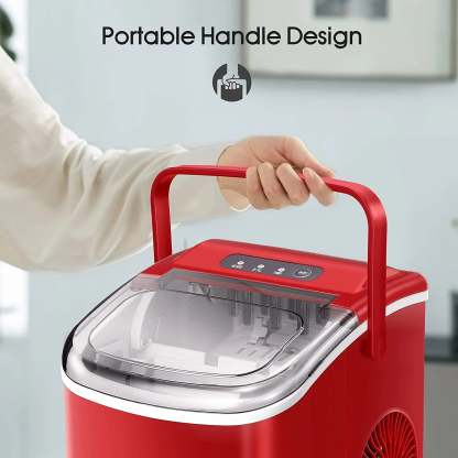 Protable Ice Maker Machine with Handle