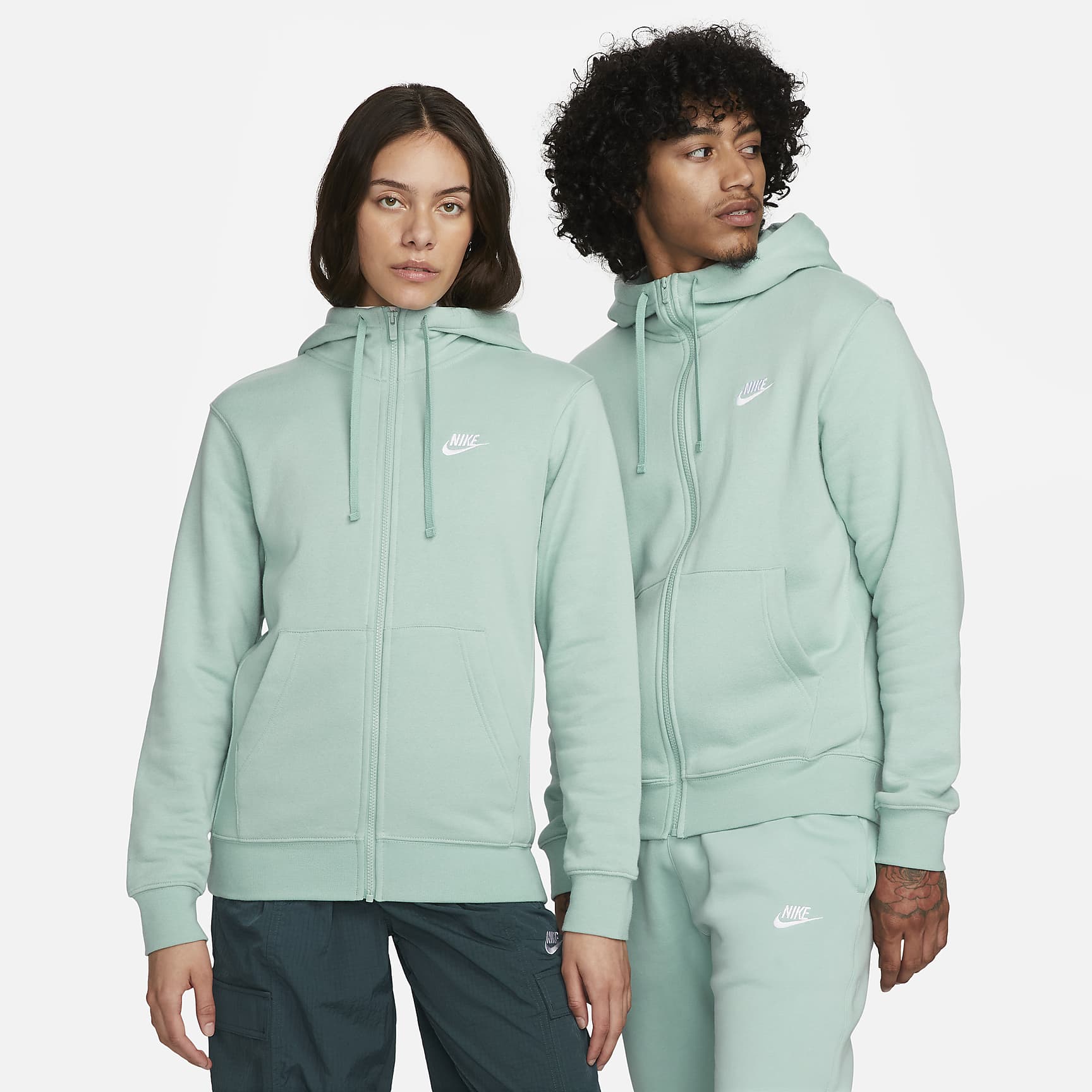 Sportswear Club Fleece - Men's Full-Zip Hoodie