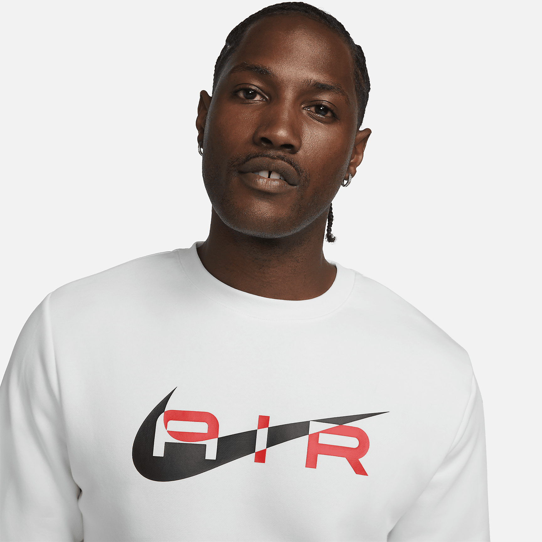 - Men's Fleece Crew-Neck Sweatshirt