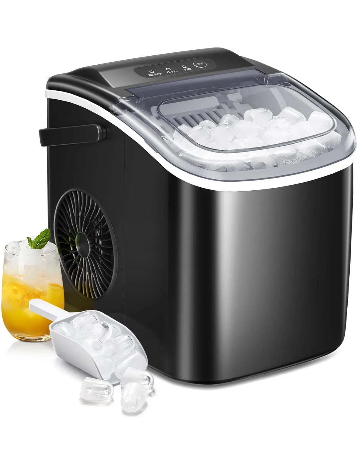 Protable Ice Maker Machine with Handle