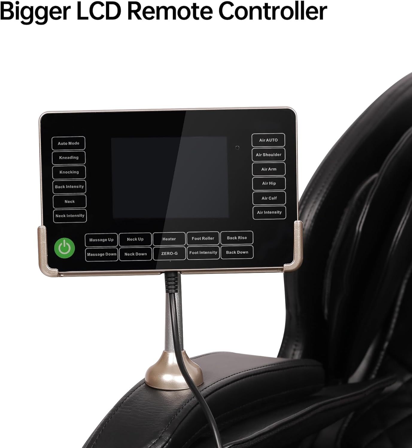 Real Relax 2022 Massage Chair of Dual-core S Track Recliner with Smart Voice Controller Zero Gravity (Brown)