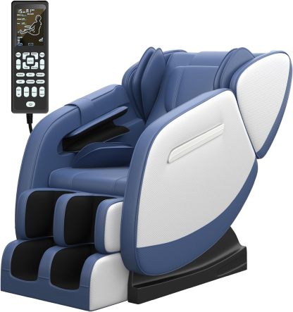 2024 Full Body Massage Chair, Zero Gravity Massage Chair Recliner with Heating Function, Auto Modes, Bluetooth Music Player, Foot Massage