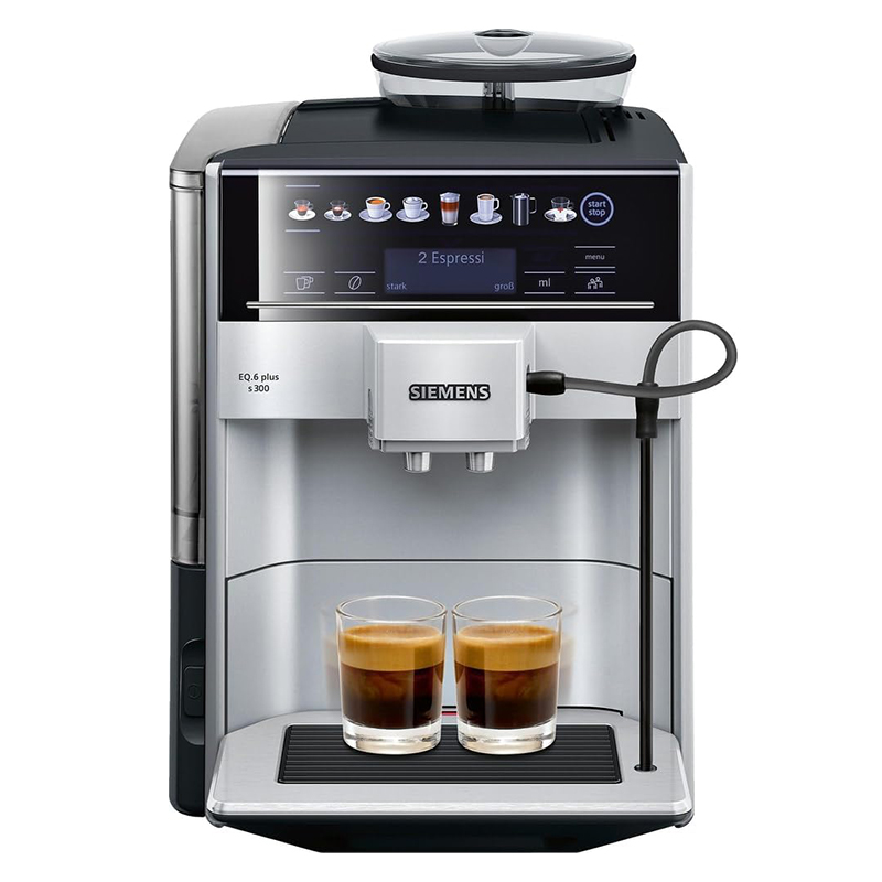 Siemthtens EQ.6 Plus s300 TE653501DE Fully Autothtmatic Cofthtfee Mathtchine