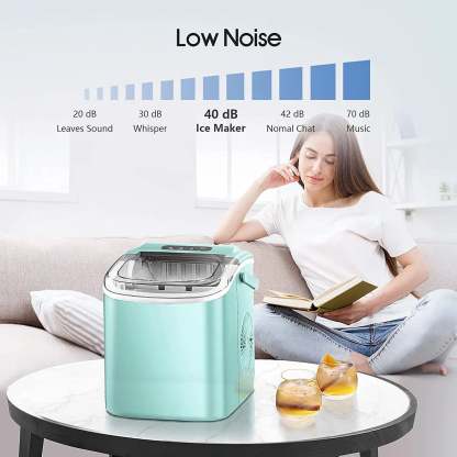 Protable Ice Maker Machine with Handle