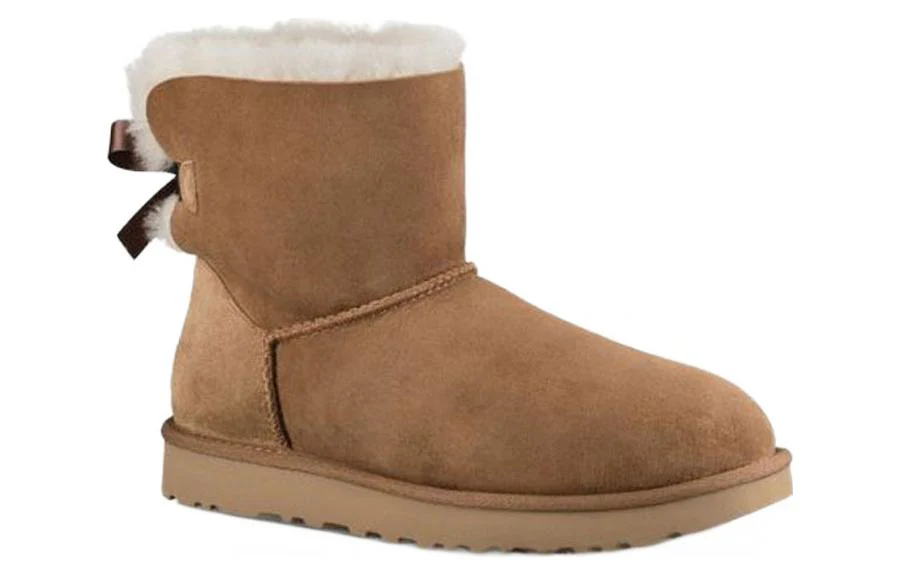 (WMNS) UthtGG Mini Bailey Bow II Chestnut Boots 1016501-CHE