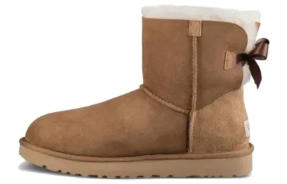 (WMNS) UthtGG Mini Bailey Bow II Chestnut Boots 1016501-CHE