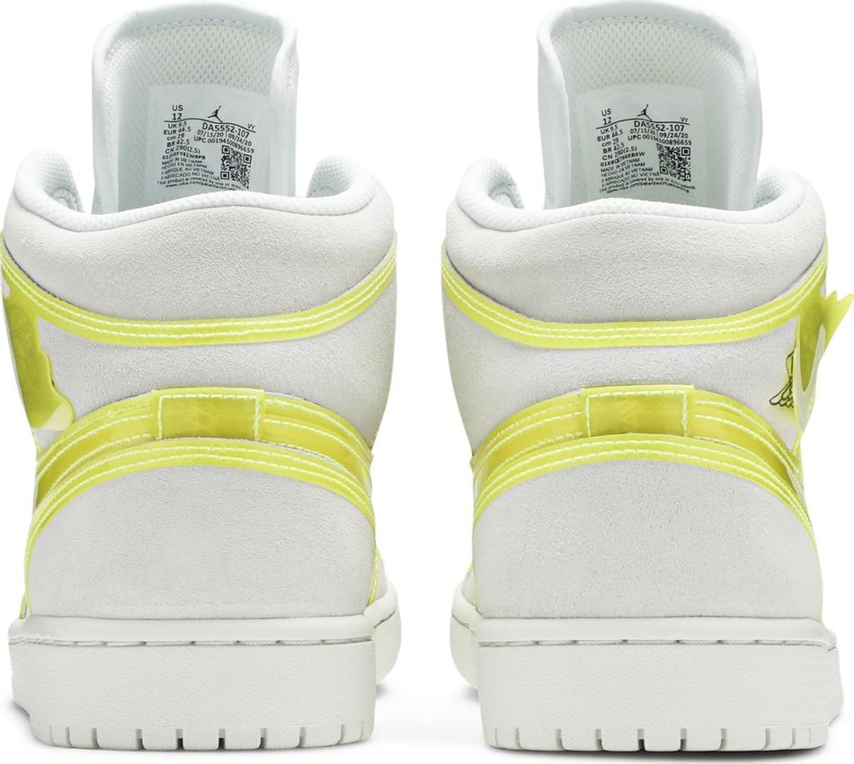 Wmns 1 Mid LX Yellow DA5552-107