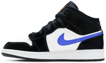 Kids Mid GS 'Black Racer Blue' 554725-084