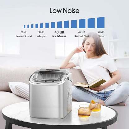 Protable Ice Maker Machine with Handle