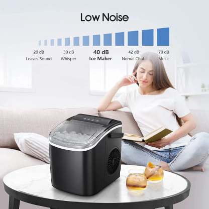 Protable Ice Maker Machine with Handle