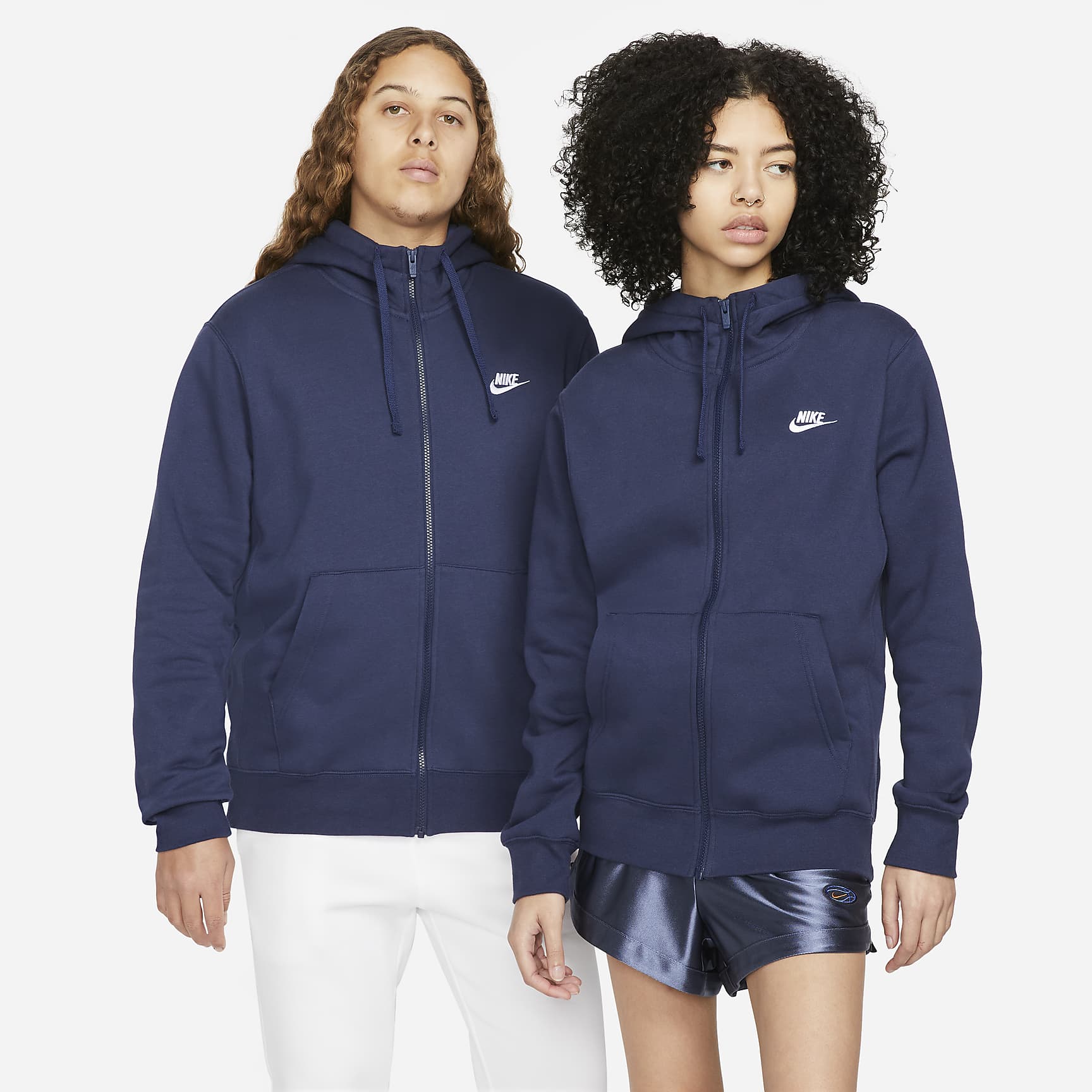 Sportswear Club Fleece - Men's Full-Zip Hoodie