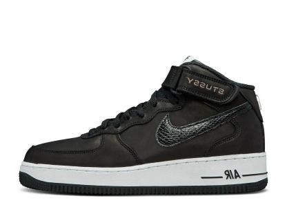 1 Mid Black Snakeskin