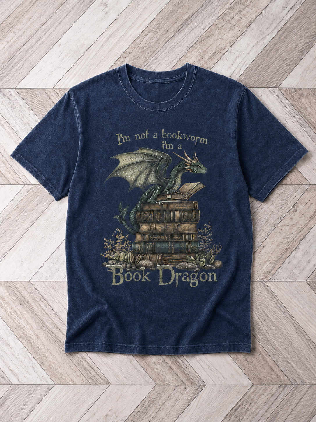 Not Bookworm, Book Dragon Shirt-Teevibe