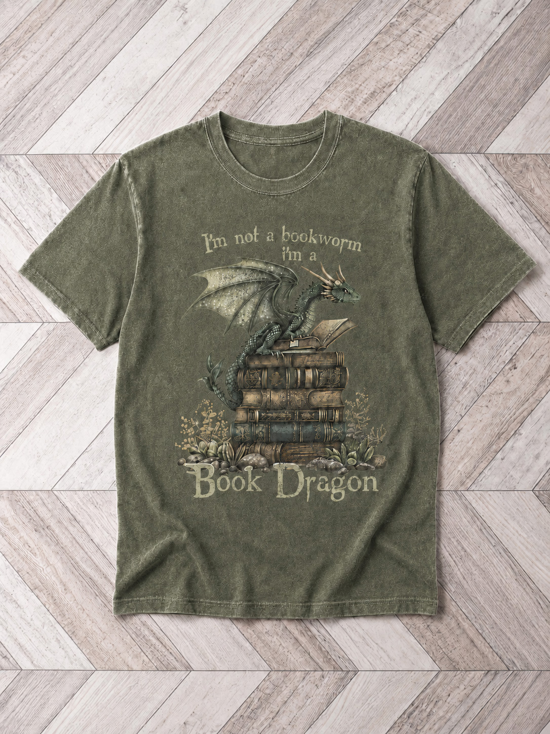 Not Bookworm, Book Dragon Shirt-Teevibe