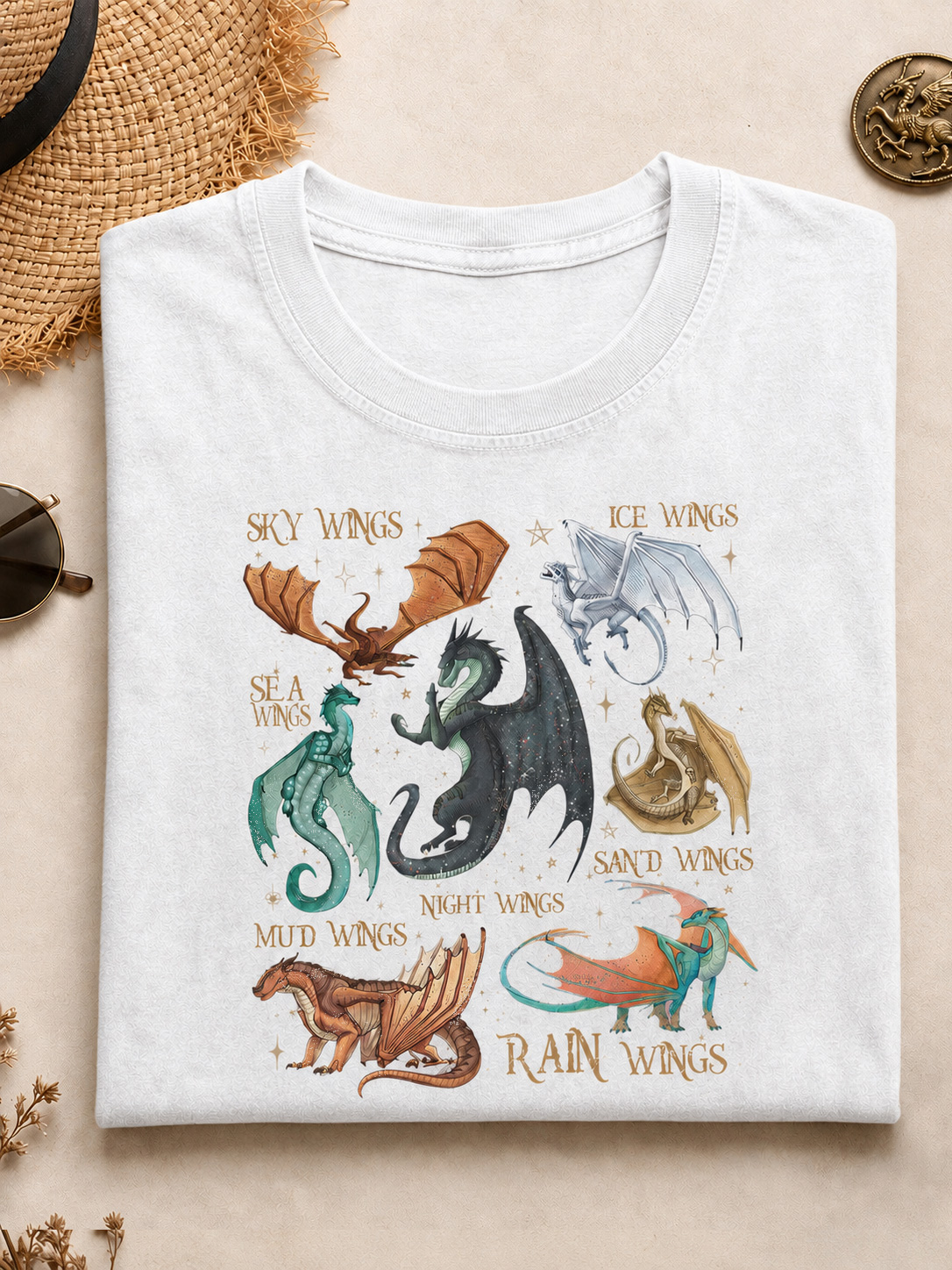 Dragon Wings Collection T-Shirt-Teevibe