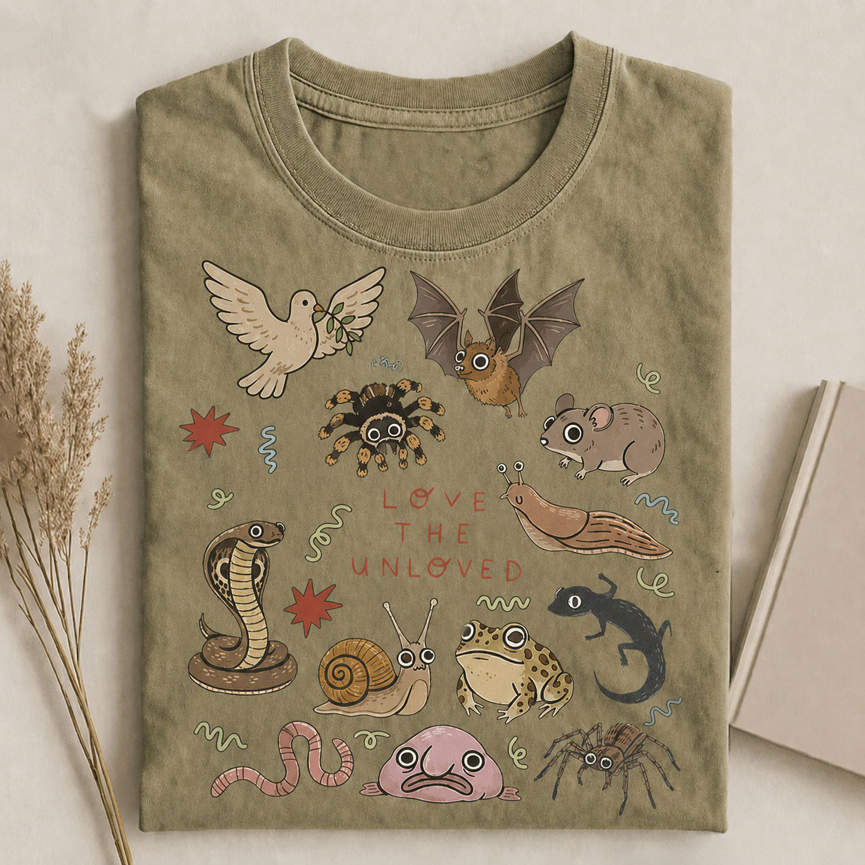 Peace And Love The Unloved T-shirt-Teevibe
