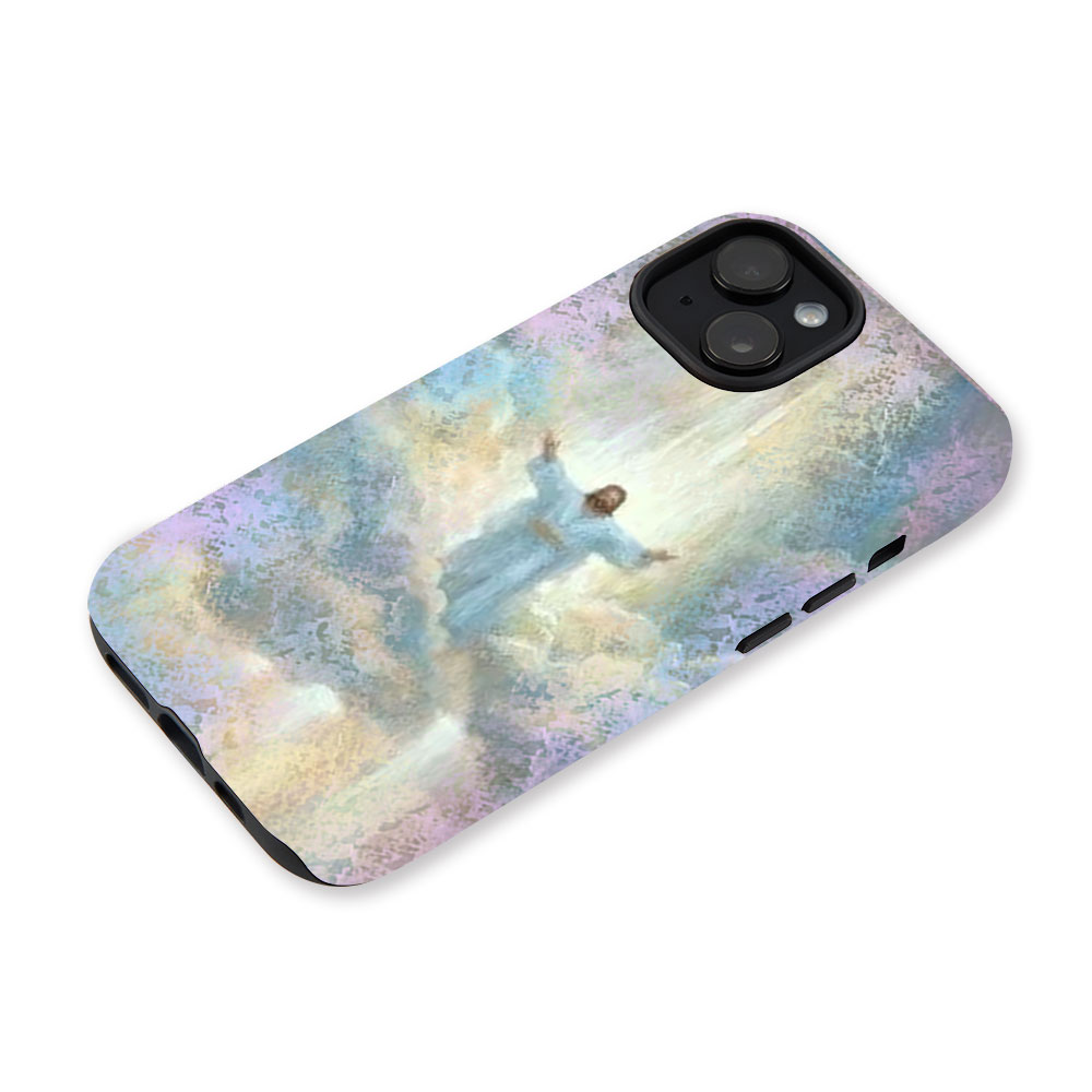 He Is Coming Christian Phone Case-Teevibe