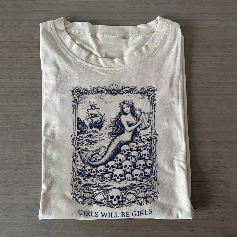 Girls Will Be Girls Feminist T-shirt-Teevibe