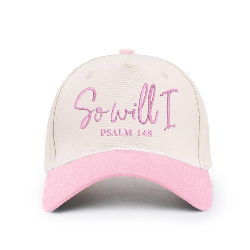 So Will I Christian Trucker Hat-Teevibe