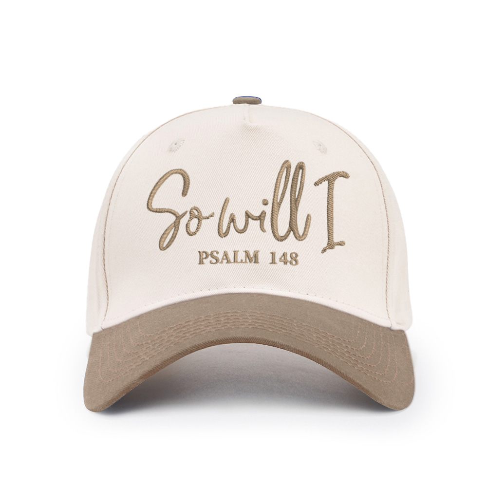 So Will I Christian Trucker Hat-Teevibe