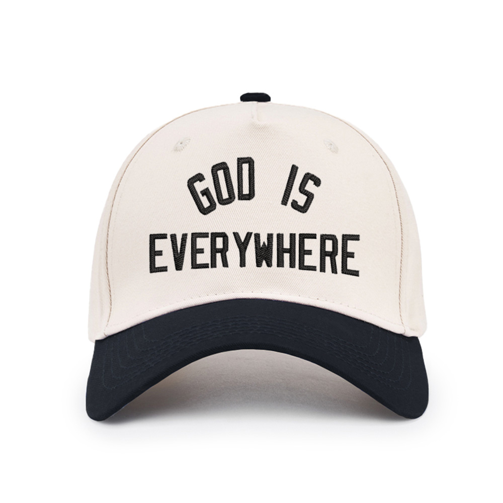 God Is Everywhere Christian Trucker Hat-Teevibe