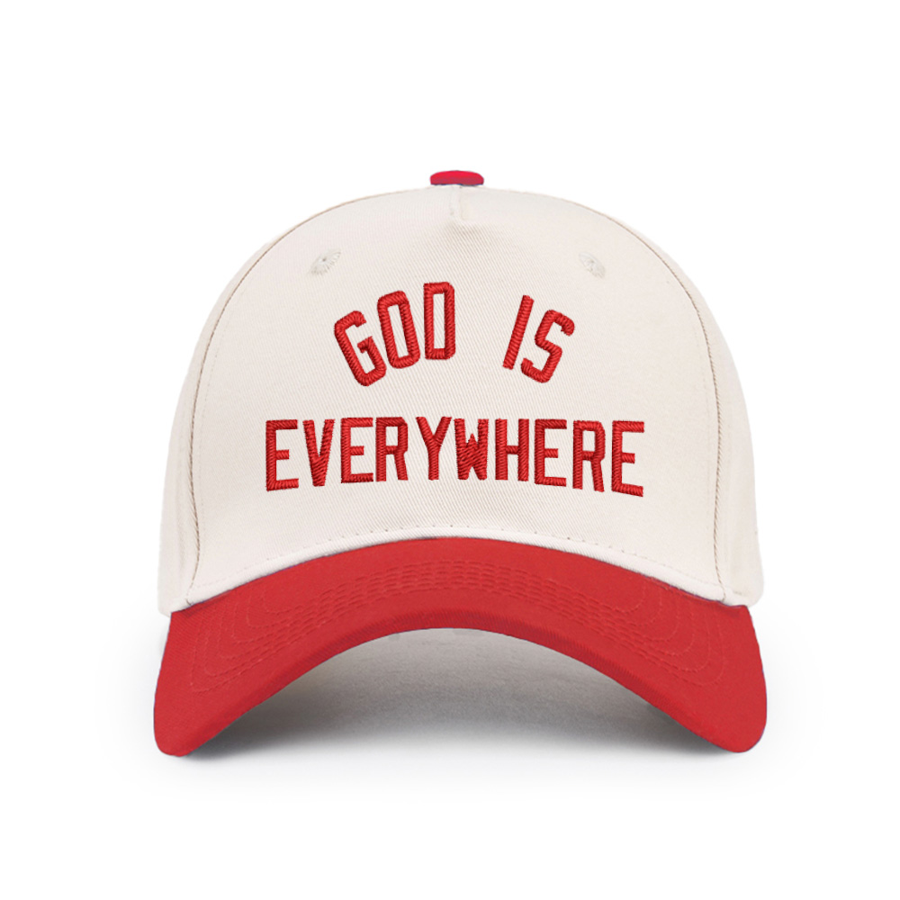 God Is Everywhere Christian Trucker Hat-Teevibe