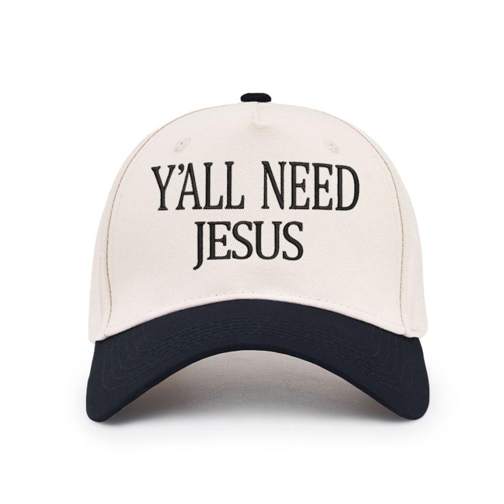 Y'all Need Jesus Christian Trucker Hat-Teevibe