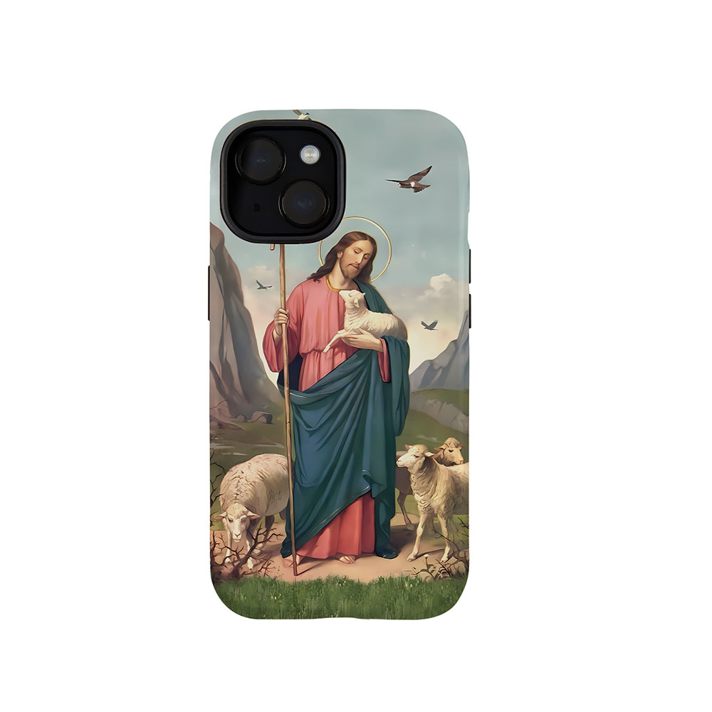 He Left The 99 To Rescue Me Christian Phone Case-Teevibe