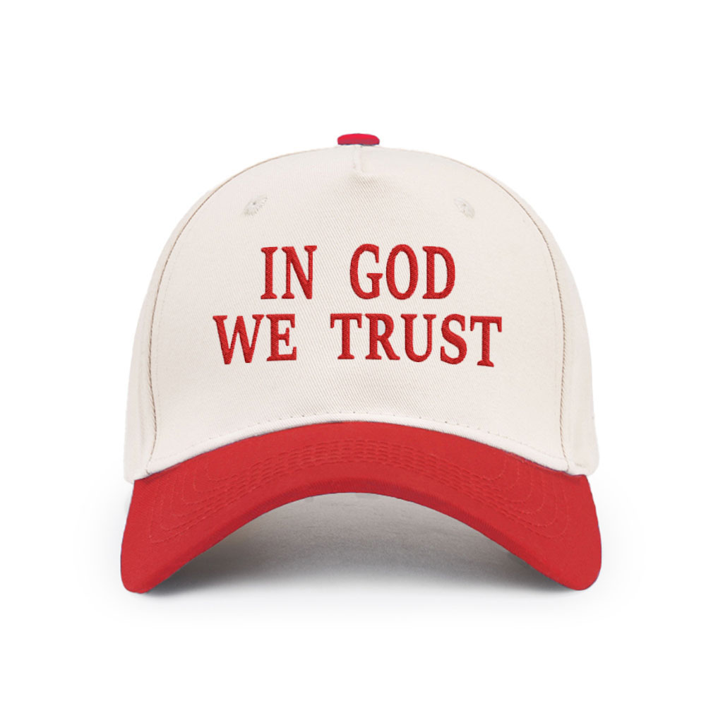 In God We Trust Christian Trucker Hat-Teevibe