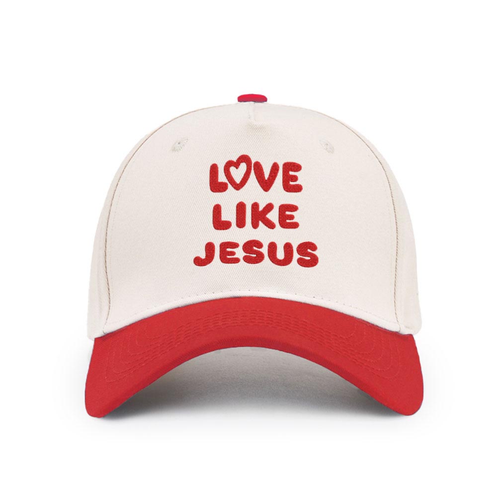 Love Like Jesus Christian Trucker Hat-Teevibe