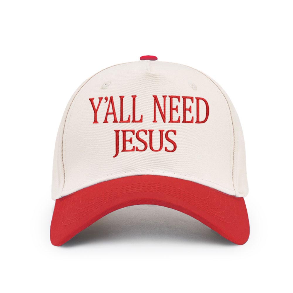 Y'all Need Jesus Christian Trucker Hat-Teevibe