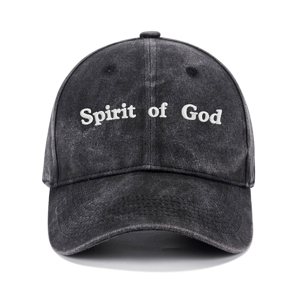 Spirit of God Christian Washed Hat-Teevibe