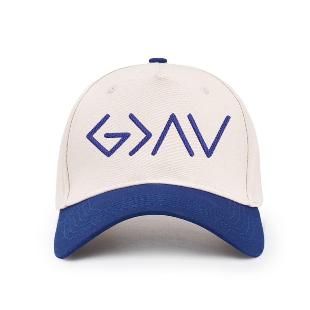 God Is Greater Christian Trucker Hat-Teevibe
