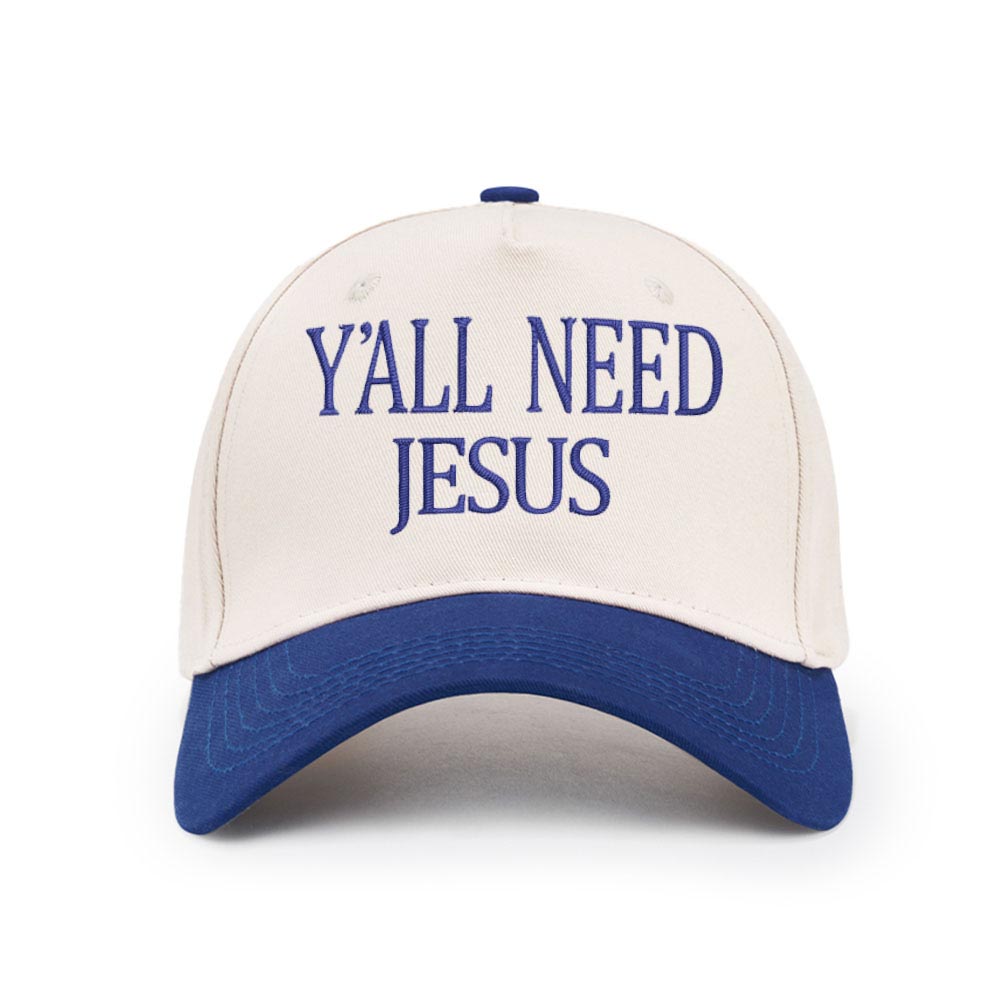 Y'all Need Jesus Christian Trucker Hat-Teevibe