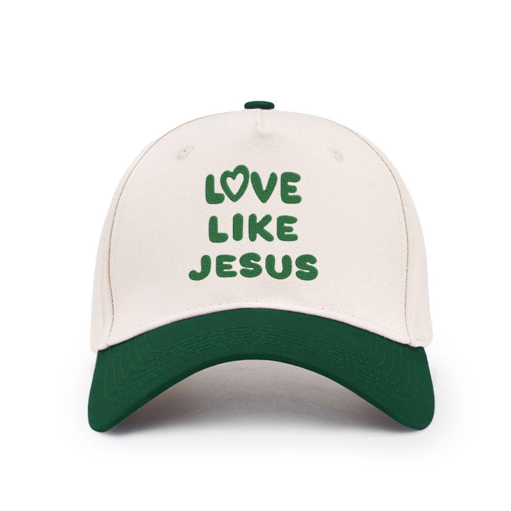Love Like Jesus Christian Trucker Hat-Teevibe