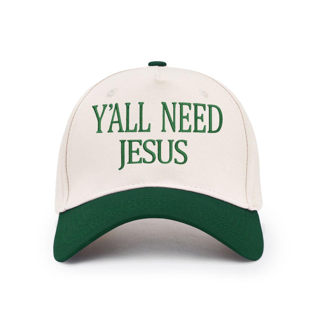 Y'all Need Jesus Christian Trucker Hat-Teevibe