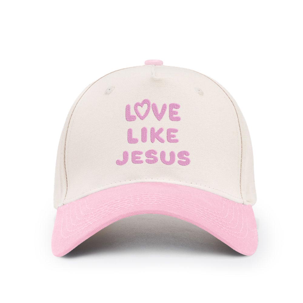 Love Like Jesus Christian Trucker Hat-Teevibe