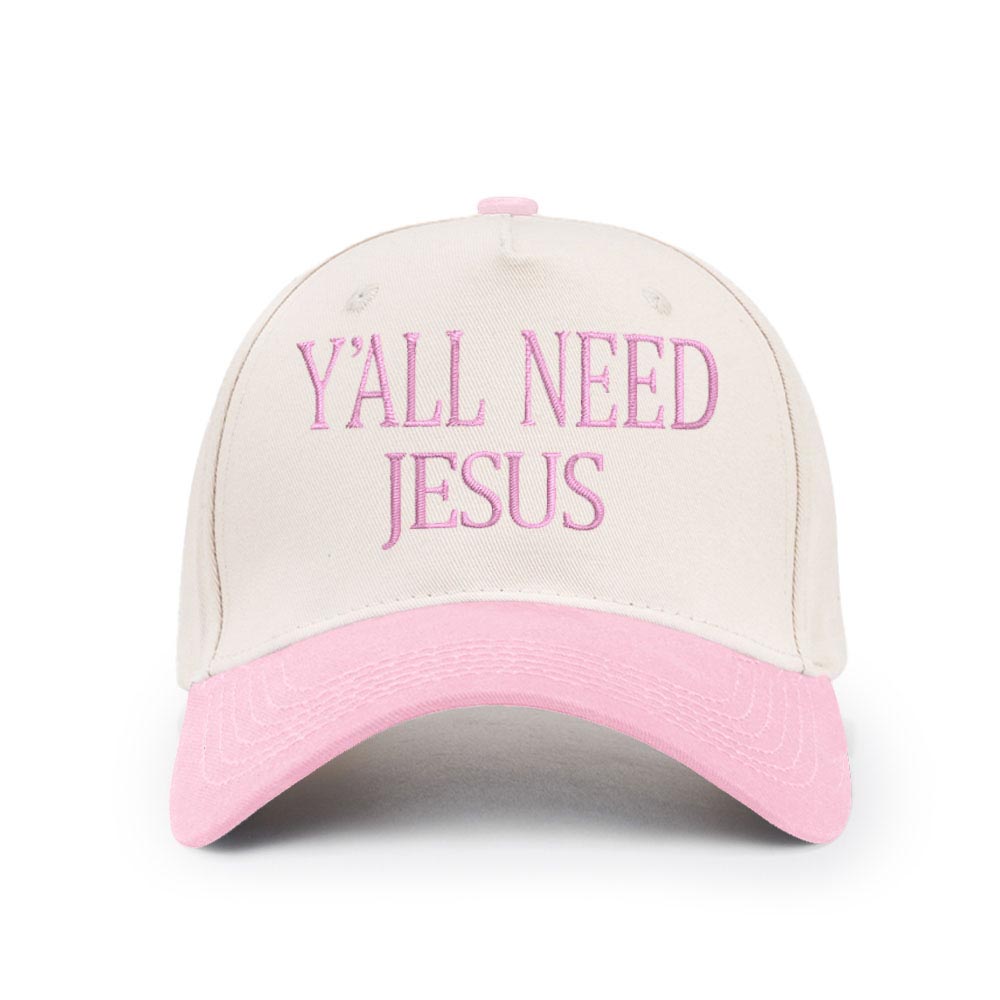 Y'all Need Jesus Christian Trucker Hat-Teevibe