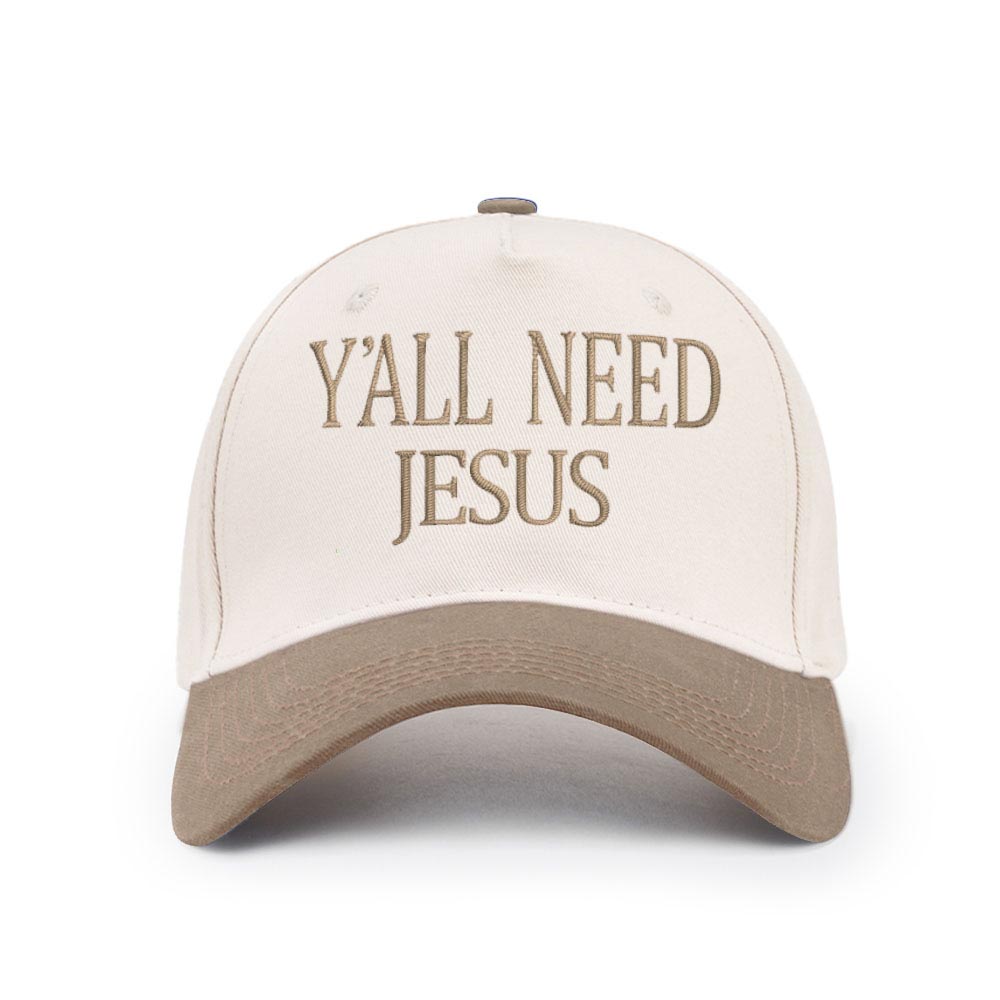 Y'all Need Jesus Christian Trucker Hat-Teevibe