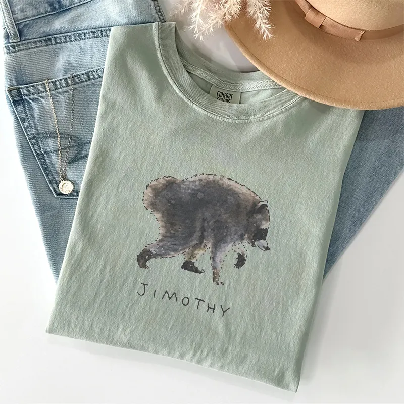 Jimothy Raccoon T-shirt-Teevibe