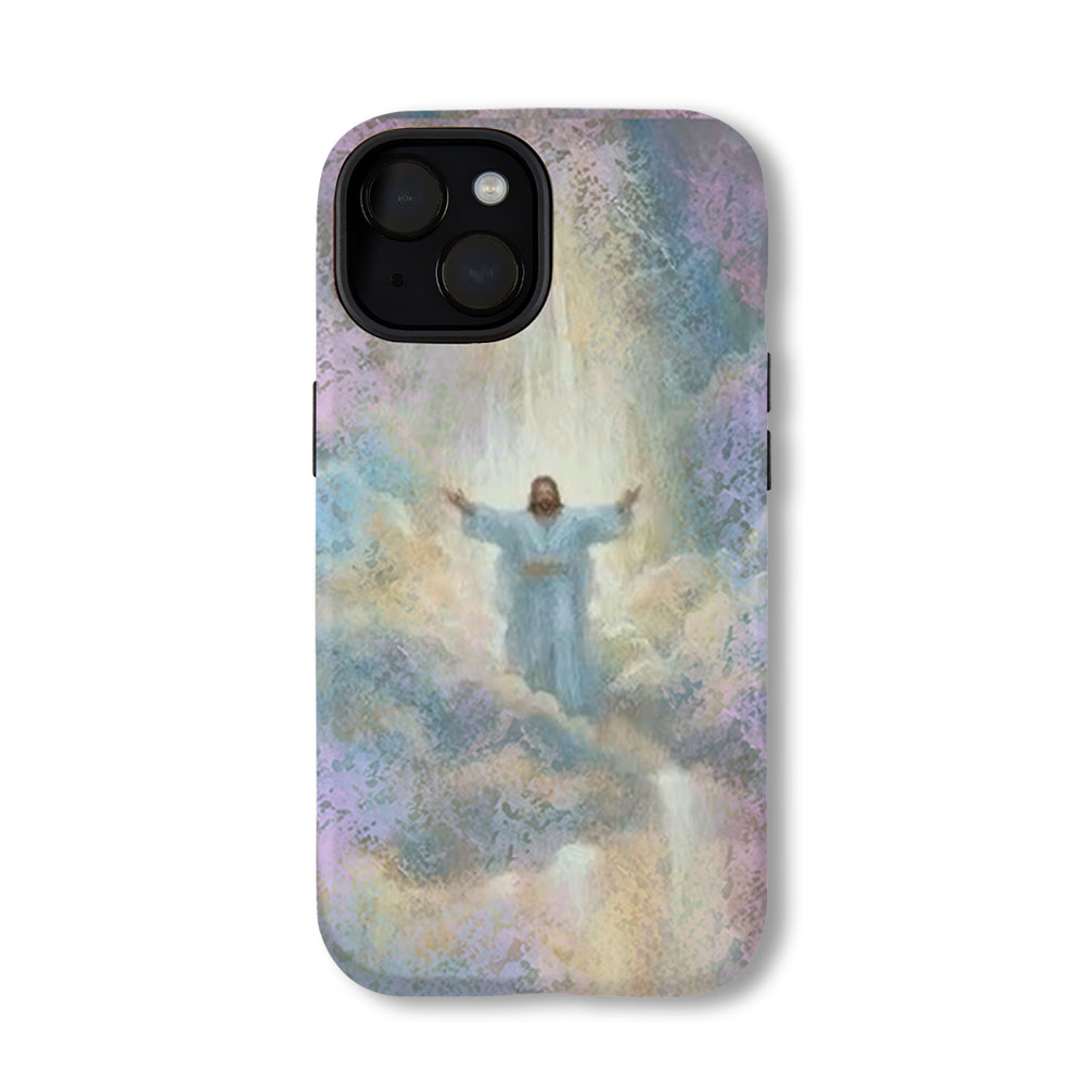 He Is Coming Christian Phone Case-Teevibe