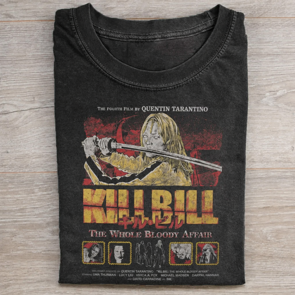 Sword Revenge Heroine Vintage T-Shirt 