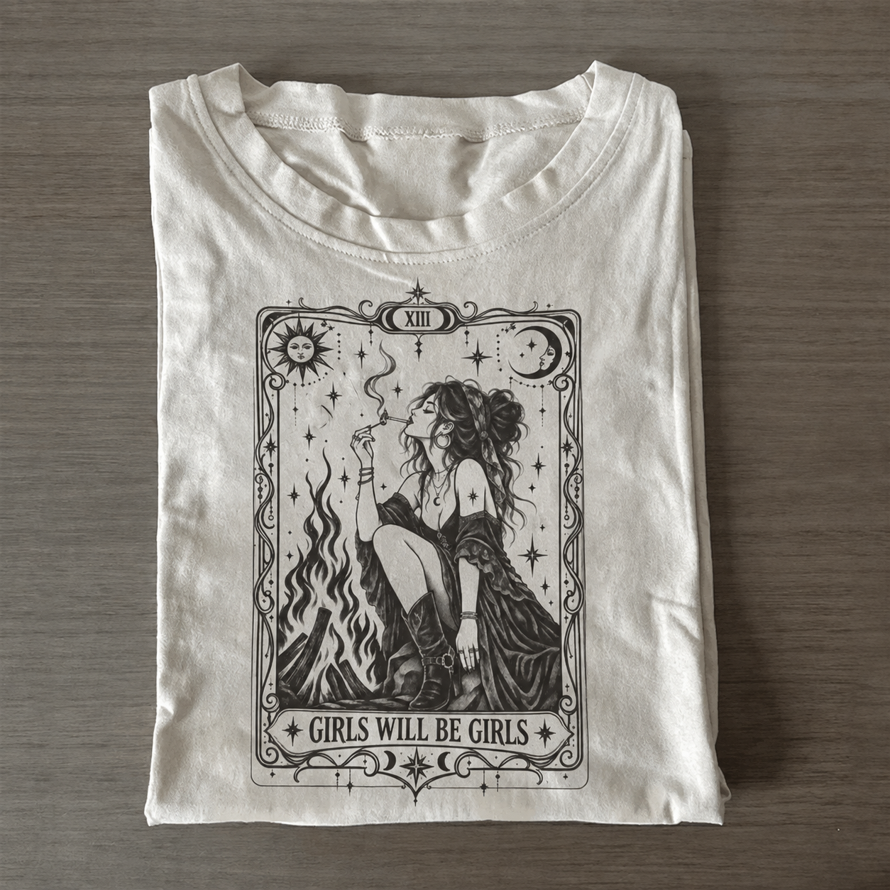 Girls Will Be Girls Burn Witches T-Shirt 