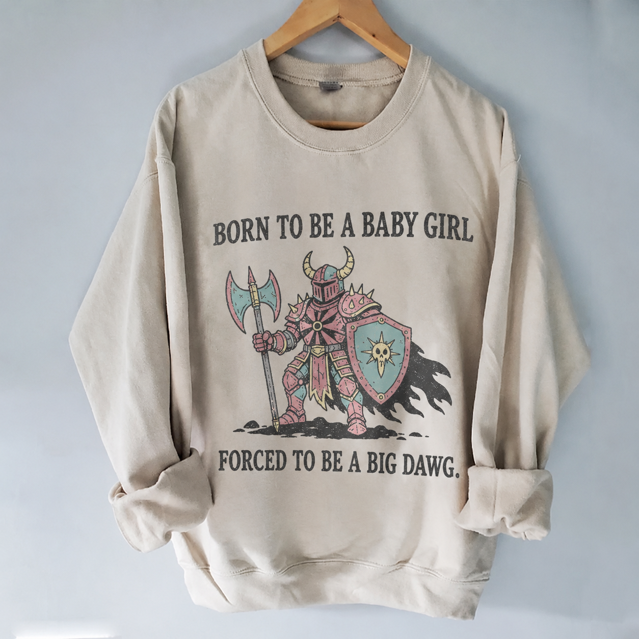Born To Be A Baby Girl Sweatshirt