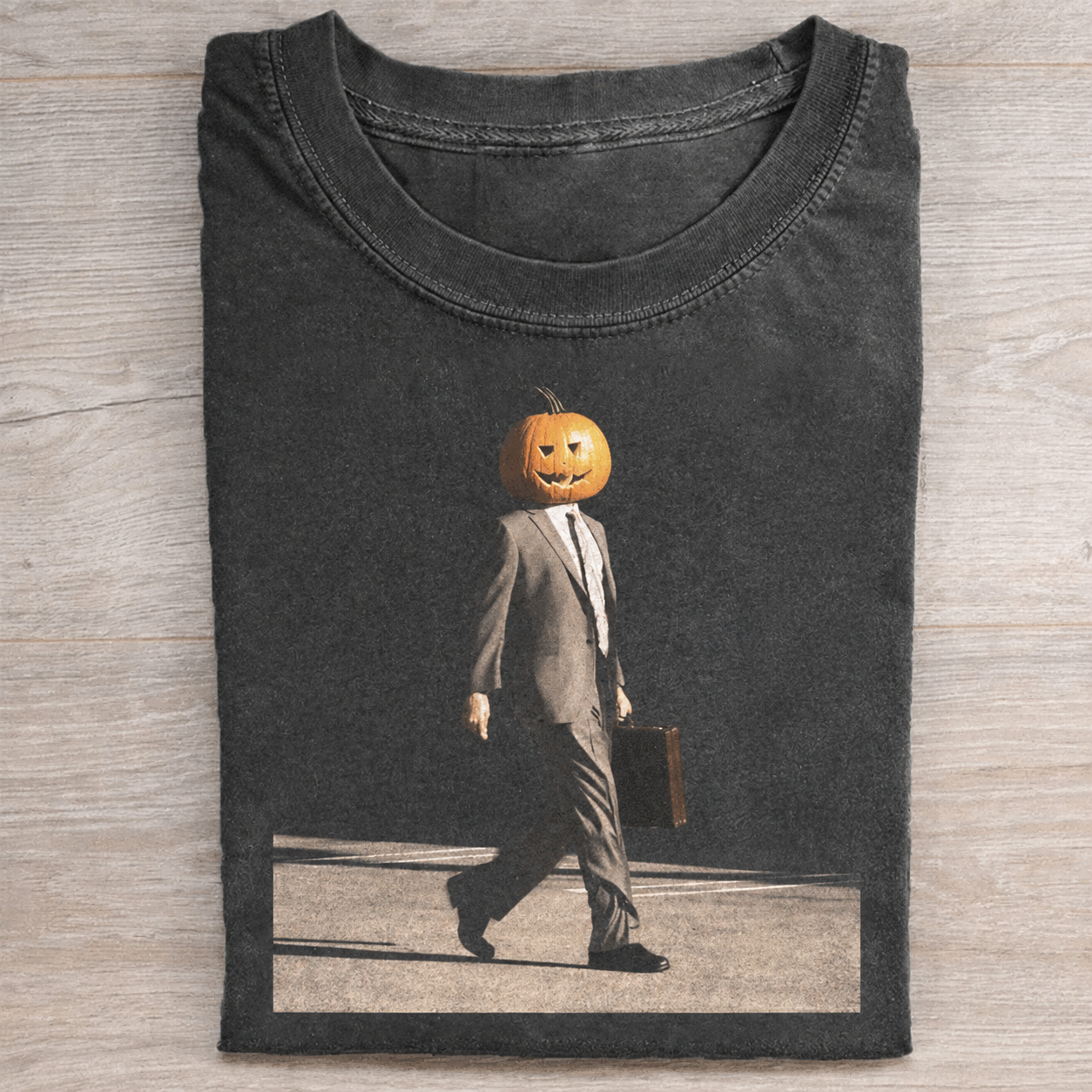 Dwight Schrute Pumpkin Head Funny Halloween T-shirt
