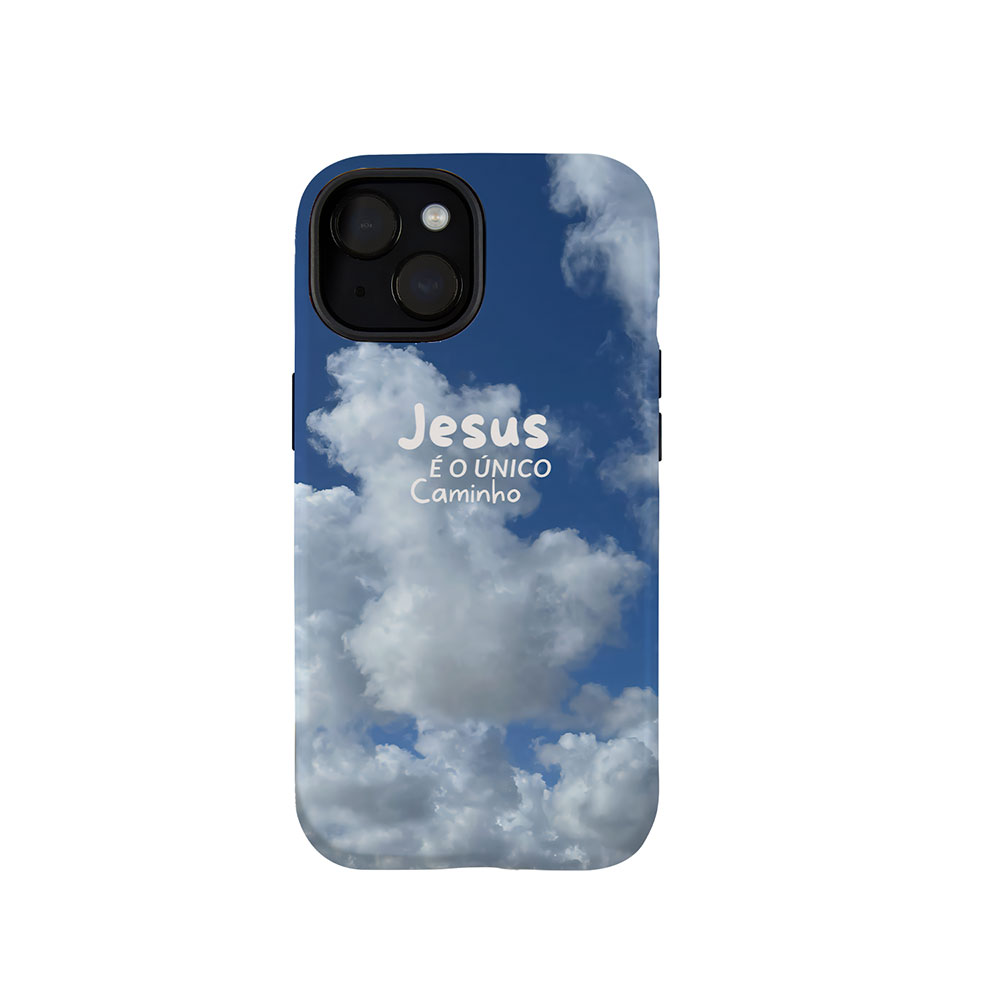Jesus Sky Christian Phone Case-Teevibe