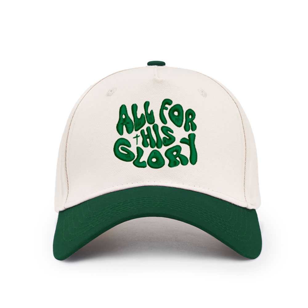 All For His GLory Christian Trucker Hat-Teevibe